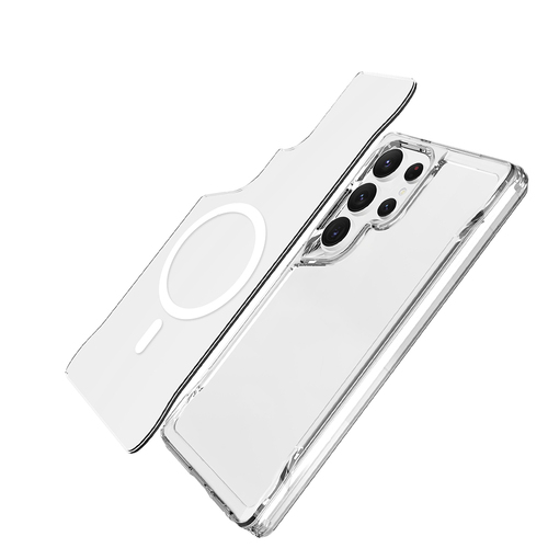 Galaxy S25 Ultra Kılıf Magsafe Şarj Özellikli Kamera Çıkıntılı T-Max Magsafe Kapak