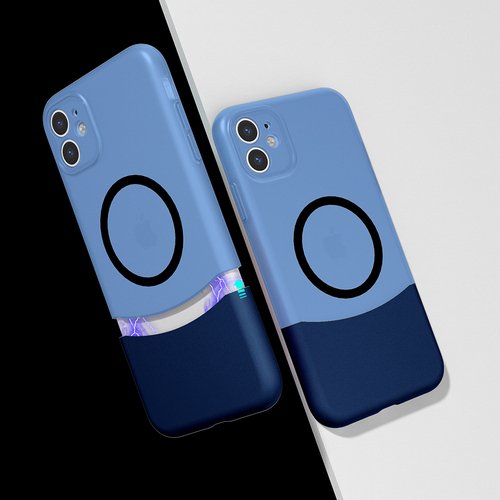 iPhone 11 Kılıf MagSafe Şarj Özellikli İnce Zarif Mıknatıslı Duble Kapak