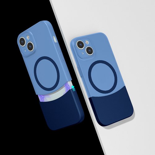 Apple iPhone 13 Kılıf MagSafe Şarj Özellikli İnce Zarif Mıknatıslı Duble Kapak