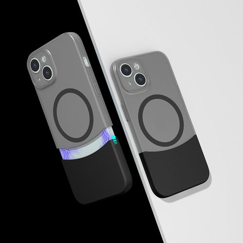 iPhone 14 Kılıf MagSafe Şarj Özellikli İnce Zarif Mıknatıslı Duble Kapak