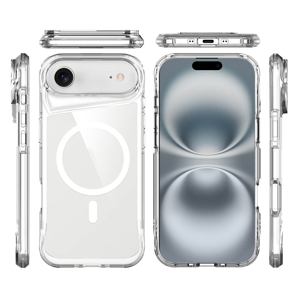 iPhone 17 Air Kılıf Magsafe Şarj Özellikli Kamera Çıkıntılı T-Max Magsafe Kapak