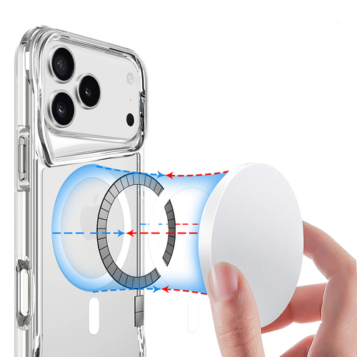 iPhone 17 Pro Kılıf Magsafe Şarj Özellikli Kamera Çıkıntılı T-Max Magsafe Kapak