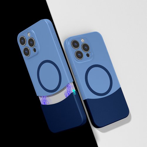 iPhone 15 Pro Max Kılıf MagSafe Şarj Özellikli İnce Zarif Mıknatıslı Duble Kapak