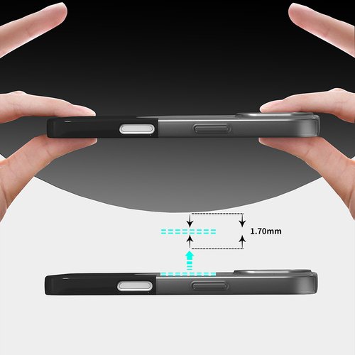 iPhone 16 Kılıf MagSafe Şarj Özellikli İnce Zarif Mıknatıslı Duble Kapak