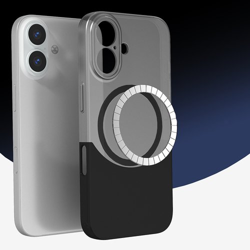 iPhone 16 Kılıf MagSafe Şarj Özellikli İnce Zarif Mıknatıslı Duble Kapak