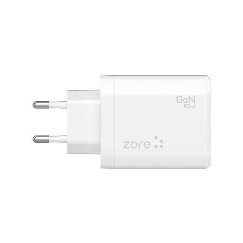 Always-01 GaN Tech Type-C PD4.0 USB-A QC3.0 Hızlı Şarj Özellikli Seyahat Şarj Başlığı 65W