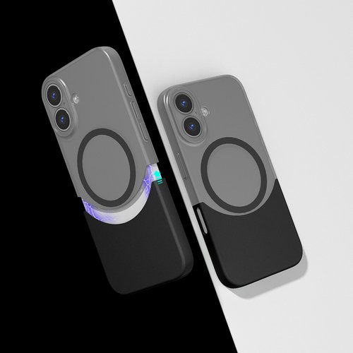 iPhone 16 Plus Kılıf MagSafe Şarj Özellikli İnce Zarif Mıknatıslı Duble Kapak