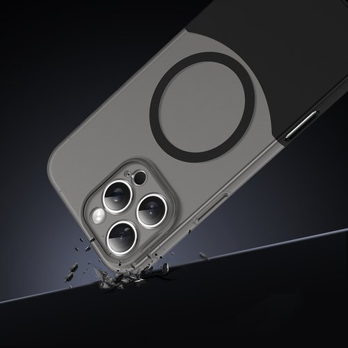 iPhone 16 Pro Kılıf MagSafe Şarj Özellikli İnce Zarif Mıknatıslı Duble Kapak