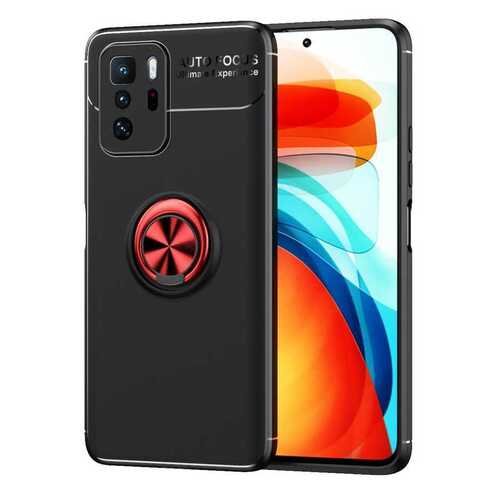 Xiaomi Poco X3 GT Kılıf Standlı Yüzüklü Manyetik Silikon