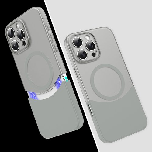 iPhone 16 Pro Max Kılıf MagSafe Şarj Özellikli İnce Zarif Mıknatıslı Duble Kapak