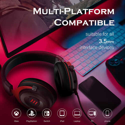 Eksa E900 Gaming Kulaklık Oyuncu Kulaklığı 3.5 mm & Çıkarılabilir Mikrofon