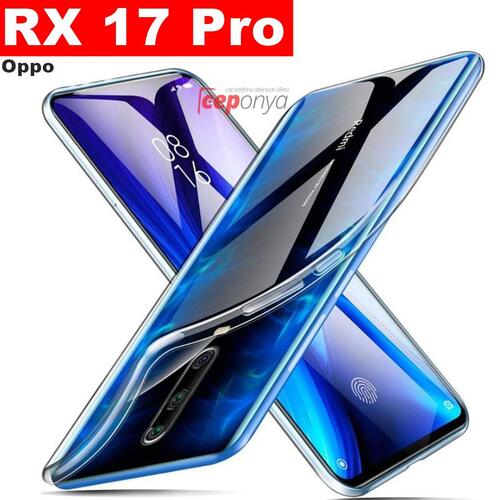 Oppo RX17 Pro İnce Şeffaf Sararmaz Süper Silikon Kılıf