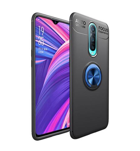 Oppo RX17 Pro Yüzüklü Standlı Manyetikli Kamera Korumalı Kılıf