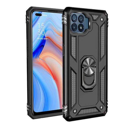 Oppo Reno 4 Lite Kılıf Standlı Armor Zırh Vega Silikon