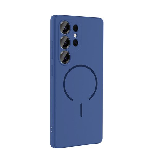 Galaxy S24 Ulta Kılıf Kamera Çıkıntılı Magsafe Şarj Özellikli Lüx Meta Kapak