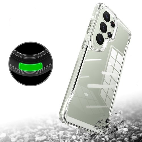 Galaxy S26 Ultra Kılıf Kamera Çıkıntılı Lüx Şeffaf Silikon