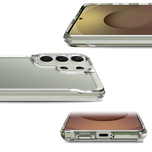 Galaxy S26 Ultra Kılıf Kamera Çıkıntılı Lüx Şeffaf Silikon