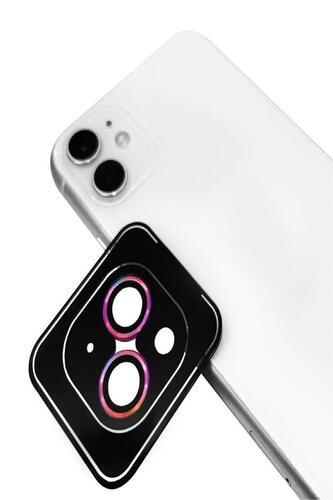 Apple iPhone 13 Mini Uyumlu CL-09 ​​​​Kamera Lens Koruyucu Kolay Takma Aparatlı