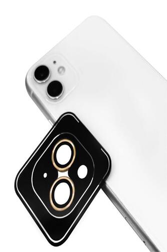 Apple iPhone 13 Mini Uyumlu CL-09 ​​​​Kamera Lens Koruyucu Kolay Takma Aparatlı