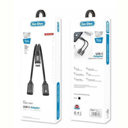 GD-UC318 Go Des Type-C To Type-C Adaptör