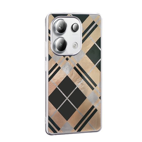 Redmi Note 13 Pro 4G Kılıf Parlak Desenli İnce Tasarım Mep Kapak