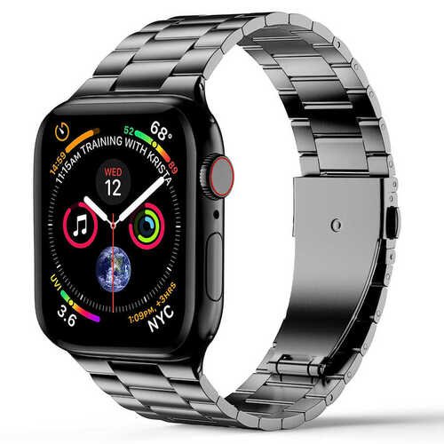 Apple Watch 40mm Wiwu Ultra Thin Steel Belt Three Beads Metal Kordon