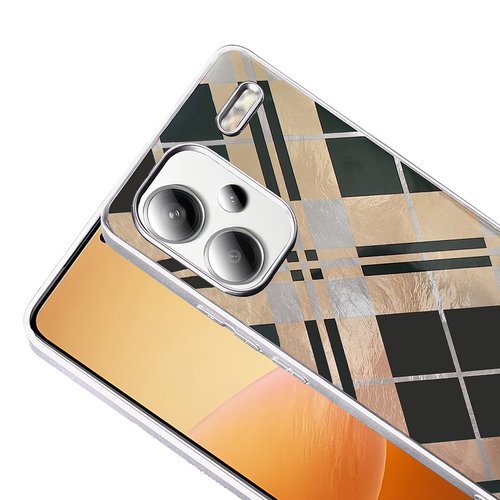 Redmi Note 13 Pro Plus 5G Kılıf Parlak Desenli İnce Tasarım Mep Kapak