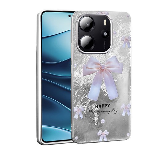 Redmi Note 14 4G Kılıf Parlak Desenli İnce Tasarım Mep Kapak