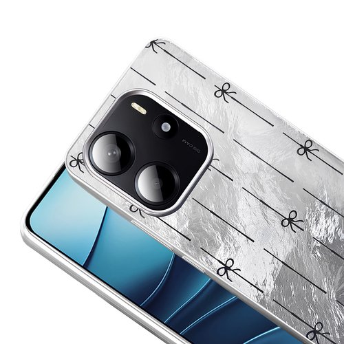 Redmi Note 14 5G Kılıf Parlak Desenli İnce Tasarım Mep Kapak