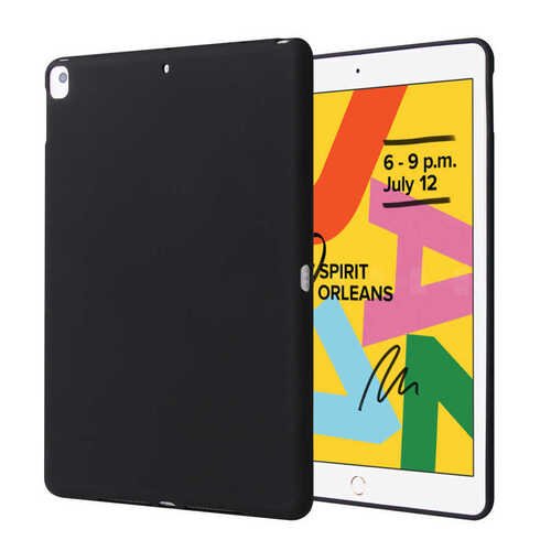 Apple iPad 10.2 2021 (9.Nesil) Kılıf Kamera Çıkıntılı Soft Tablet Silikon