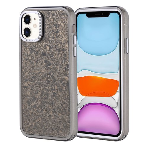 iPhone 11 Kılıf Taşlı Işıltılı Tasarım Kamera Çıkıntılı Kapi Kapak