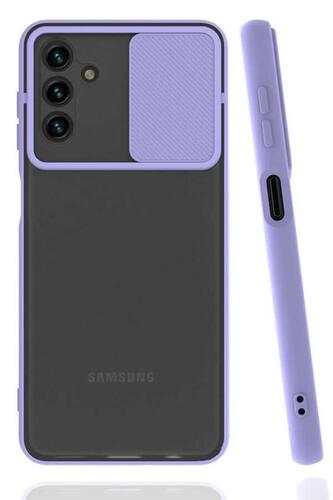 Galaxy A04S Kılıf Kamera Sürgülü Koruma Lüx Koruma silikon