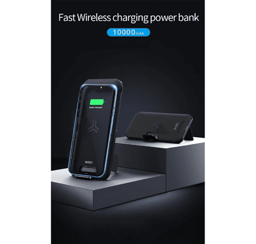 ​Wiwu W3 10000 Mah Wireless Kablosuz PD 3.0 QC Hızlı Powerbank