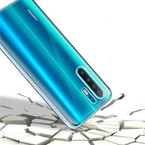 Huawei P30 Pro Kılıf  360 Tam Koruma Şeffaf Silikon