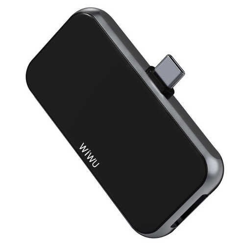 Wiwu Alpha T5 Pro 4 in 1 Type-C Hub HDMI USB 3.0 3.5 MM Kulaklık