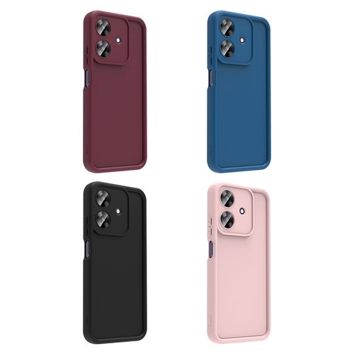 Realme Note 60 Kılıf Kamera Korumalı Ananas Silikon Kapak