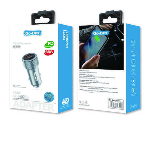 QC2018 Go Des 38W Araç Şarjı