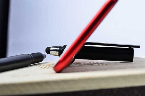 Pencil 03 Dokunmatik ve Tükenmez Kalem Telefon Stand Aparatı