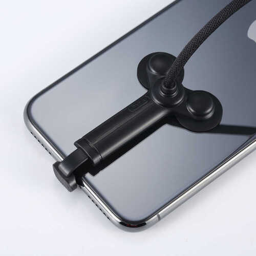 Benks D30 Lightning Çift Vantuzlu Oyun Şarj Kablosu 2 Metre