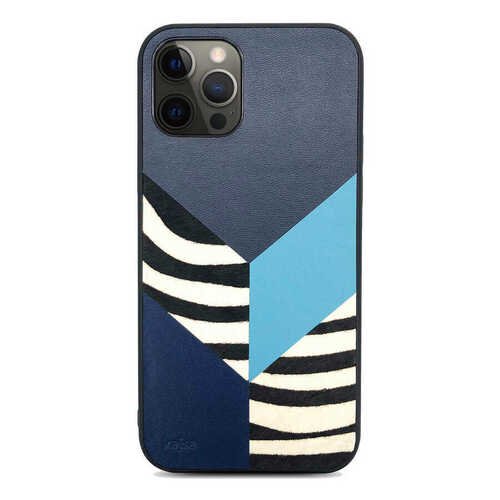 iPhone 12 Pro Kılıf Kajsa Glamorous Serisi Zebra Combo Kapak