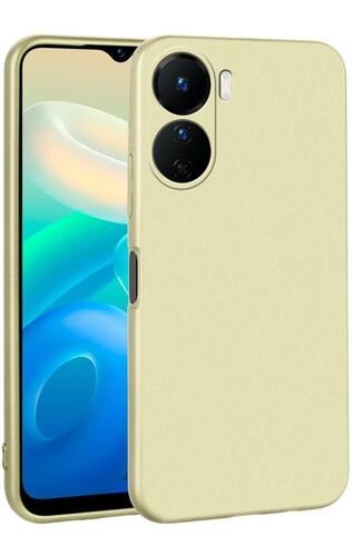 Vivo Y16 Kılıf Kamera Çıkıntılı Soft Silikon