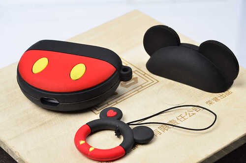 Apple Airpods Kılıf Airbag 12 Mickey Tasarım Silikon