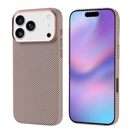 iPhone 17 Pro Max Kılıf Magsafe Şarj Özellikli Karbon Fiber Görünümlü Ultra İnce Premium Next Kapak