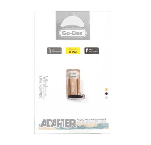 Go Des GD-CT02 Micro to Lightning Çevirici Adaptör