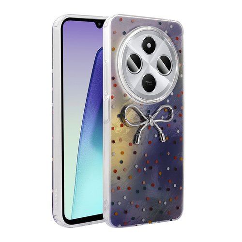 Redmi 14C 4G Kılıf Kamera Çıkıntılı Parlak Figürlü Shiny Happy Silikon Kapak