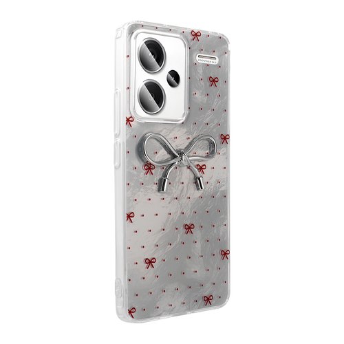 Redmi Note 13 Pro Plus 5G Kılıf Kamera Çıkıntılı Parlak Figürlü Shiny Happy Silikon Kapak