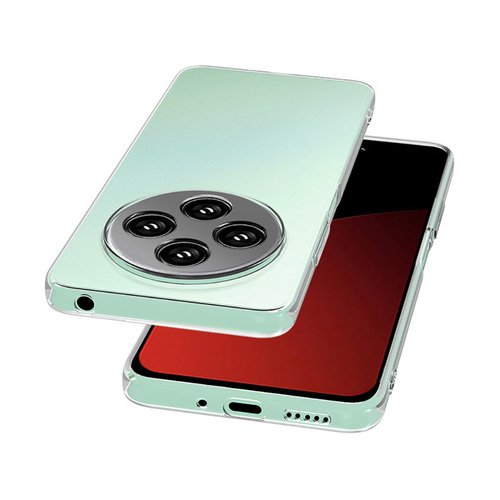 Xiaomi Redmi 14C 4G Kılıf İnce ve Esnek Şeffaf Süper Silikon