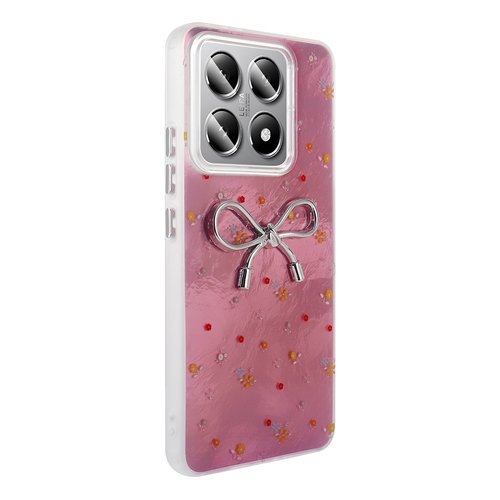 Xiaomi 14T Kılıf Kamera Çıkıntılı Parlak Figürlü Shiny Happy Silikon Kapak