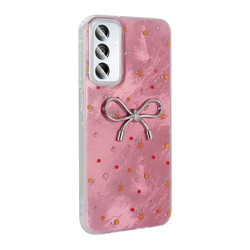 Galaxy A15 Kılıf Kamera Çıkıntılı Parlak Figürlü Shiny Happy Silikon Kapak