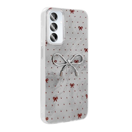 Galaxy A15 Kılıf Kamera Çıkıntılı Parlak Figürlü Shiny Happy Silikon Kapak